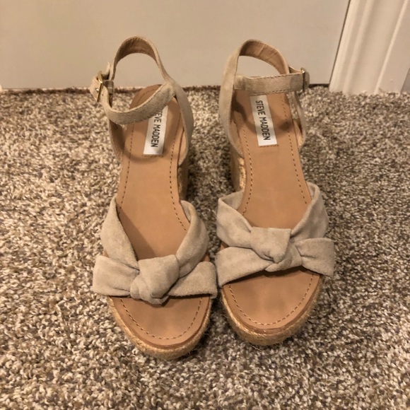 Steve Madden platform espadrilles wedges size 6 - Picture 2 of 4